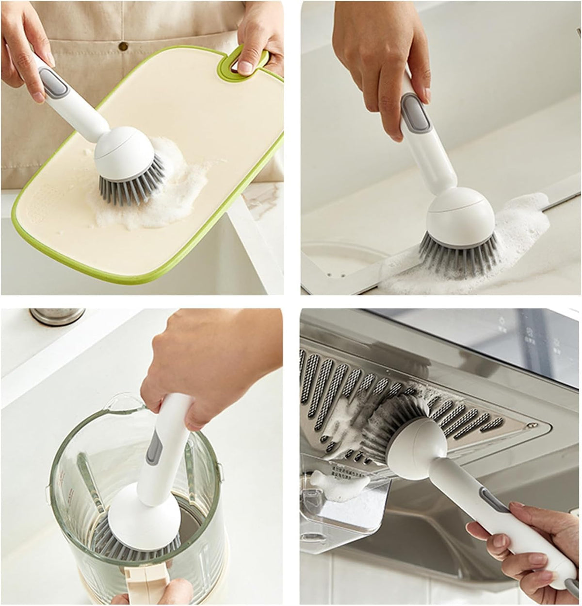 360° Soap Dispensing Cleaning Brush — view 2