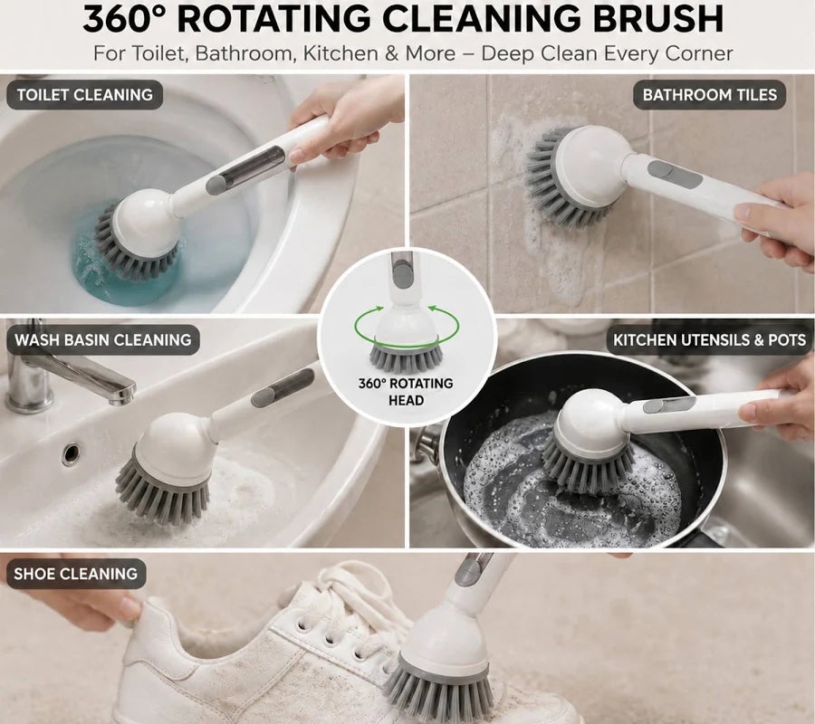 360° Soap Dispensing Cleaning Brush — view 4